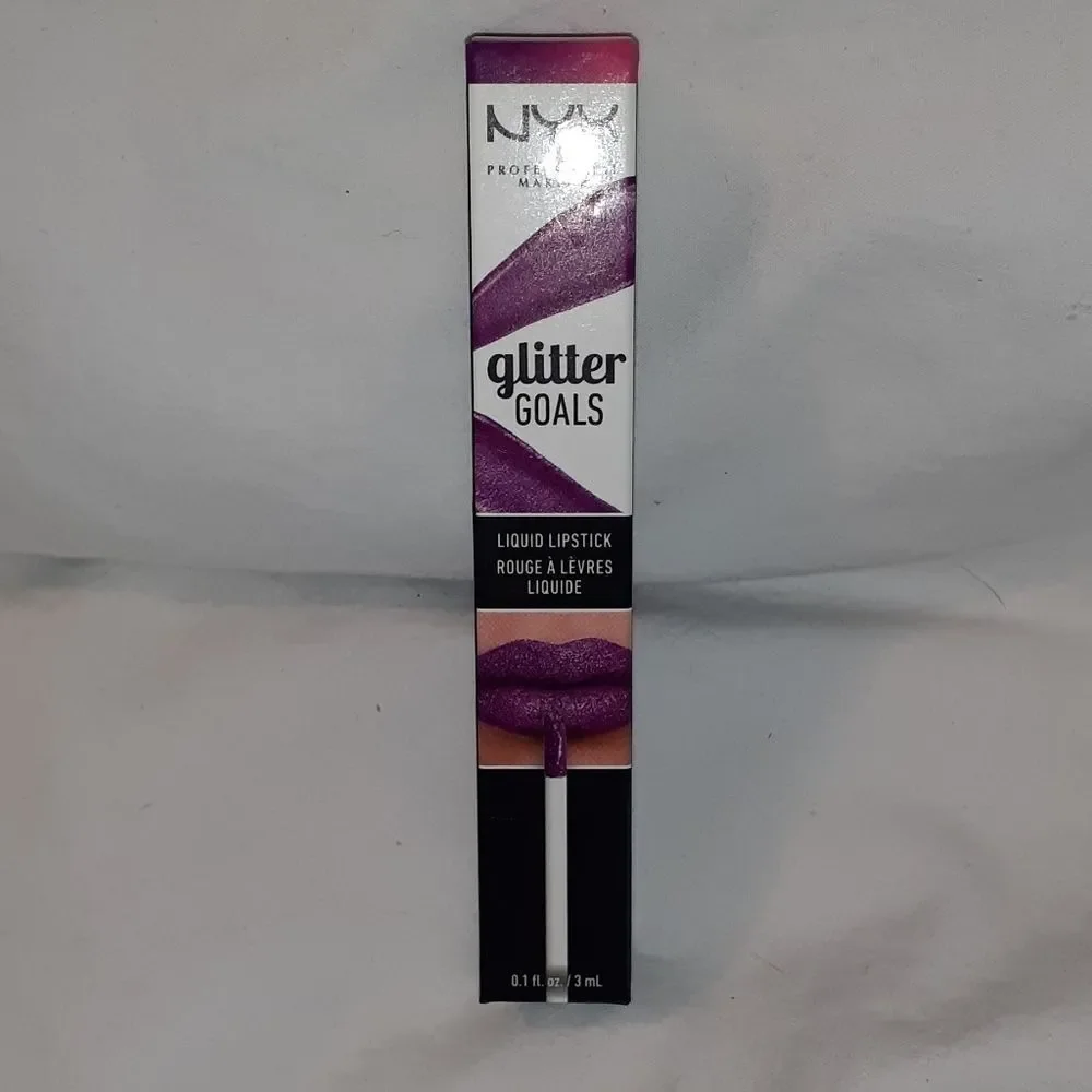 NEW NYX Glitter Goals Liquid‎ Lipstick X Infinity